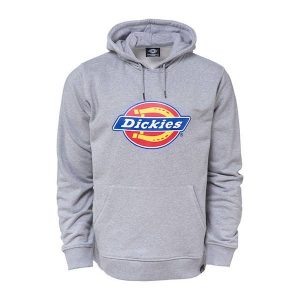 Felpa Uomo Dickies San Antonio Grigia Grey Melange