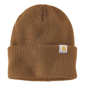 Berretto Carhartt Waffle Cuffed Carhartt Brown