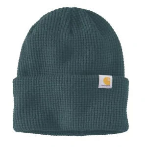 Berretto Carhartt Waffle Cuffed Dark Harbor Teal