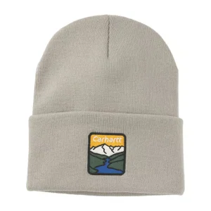 Berretto Carhartt River Cuffed Gray Dunes